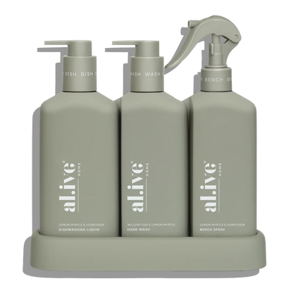Kitchen Trio Lemon Myrtle & Honeydew + Willow Gum & Lemon Myrtle