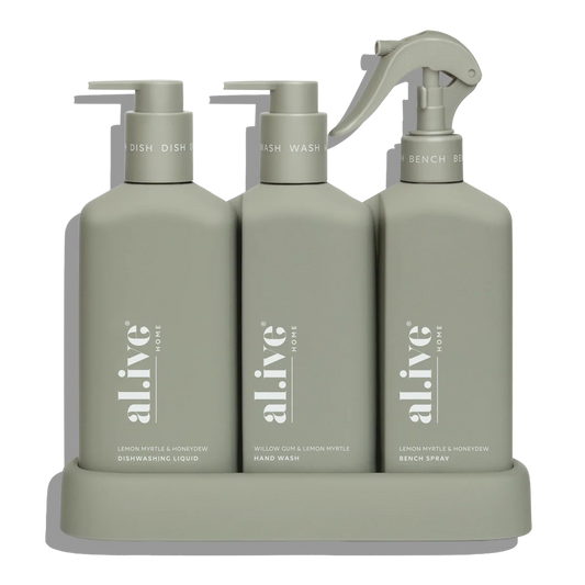 Kitchen Trio Lemon Myrtle & Honeydew + Willow Gum & Lemon Myrtle