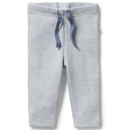 Wilson & Frenchy Rain Drop Organic Stripe Rib Leggings | Aster & Ruby