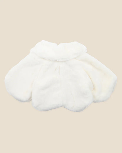 PETAL FAUX FUR JACKET