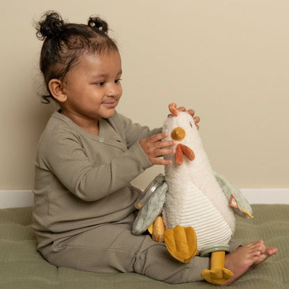 Soft Activity Chicken Plush Toy