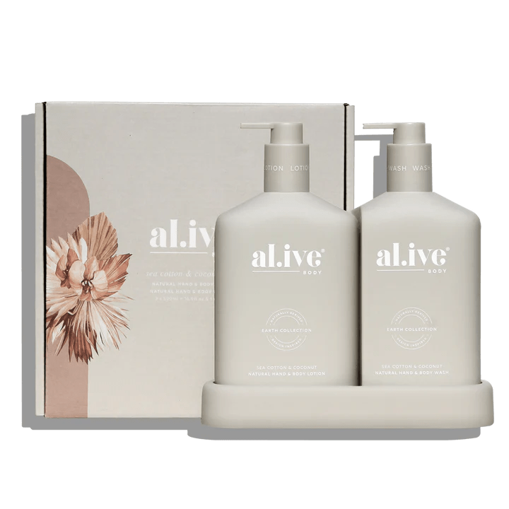 Al.ive Body Duo Sea Cotton & Coconut-Aster & Ruby