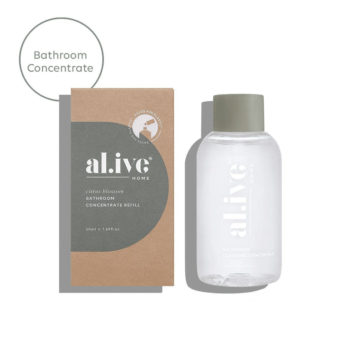 Al.ive Home Cleaning Bathroom Concentrate Refill-Aster & Ruby