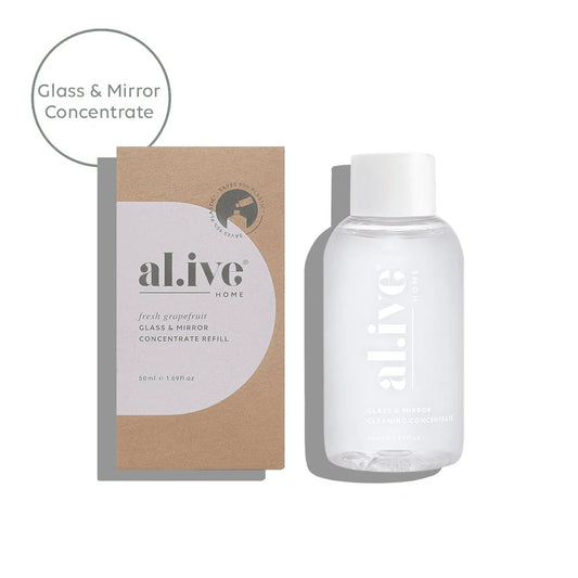 Al.ive Home Cleaning Glass & Mirror Concentrate Refill-Aster & Ruby