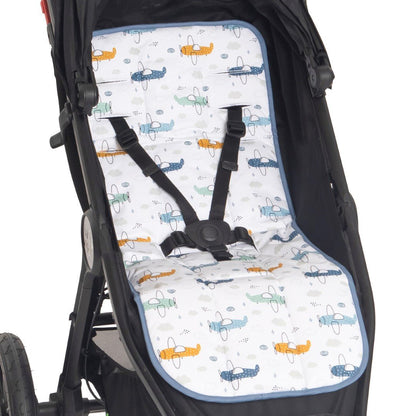 All4Ella Pram Liner Planes - Aster & Ruby