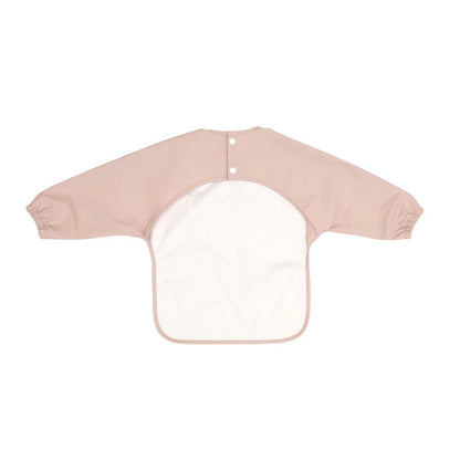 All4ella Recycled Long Sleeve Bib - Two - Tone Pink - Aster & Ruby