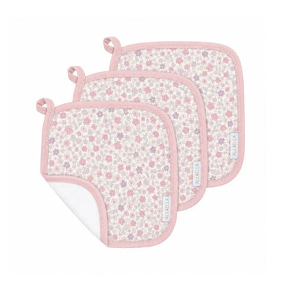 Blossom Organic Wash Cloths 3pk