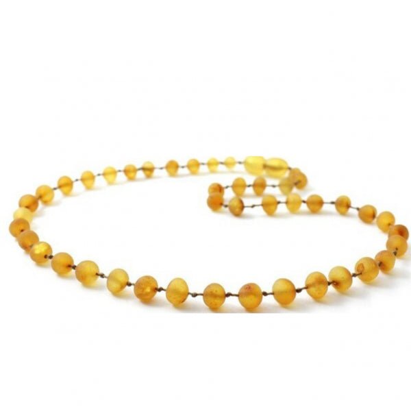 Amber Necklace Honey Raw | Baby 32cm - Aster & Ruby