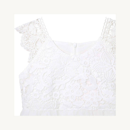 Angie Lace Bodice Dress – children's product by Designer Kidz | Aster & Ruby