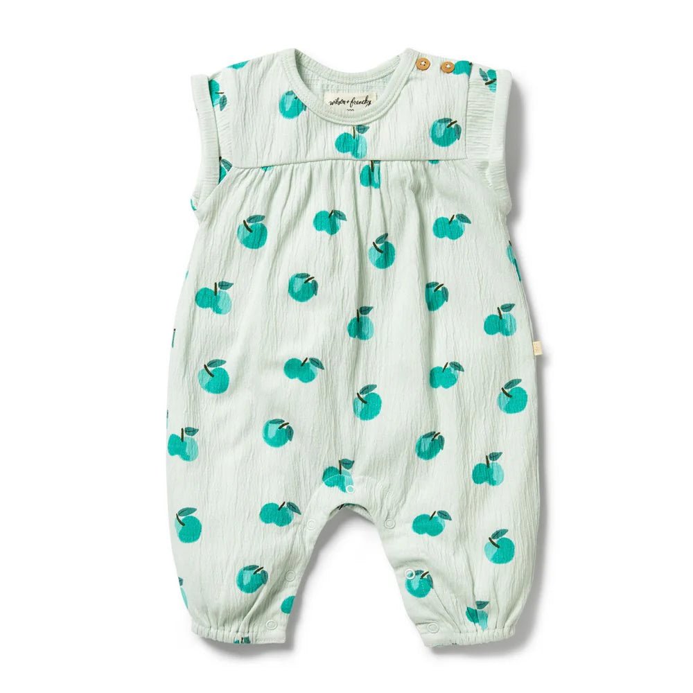 Apple Papple Organic Growsuit - Aster & Ruby