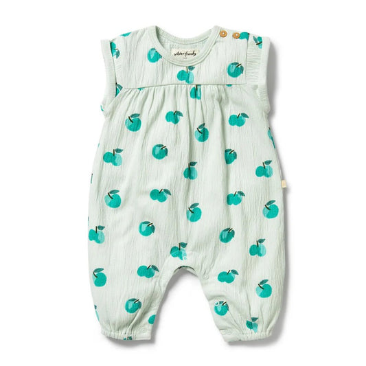 Apple Papple Organic Growsuit - Aster & Ruby