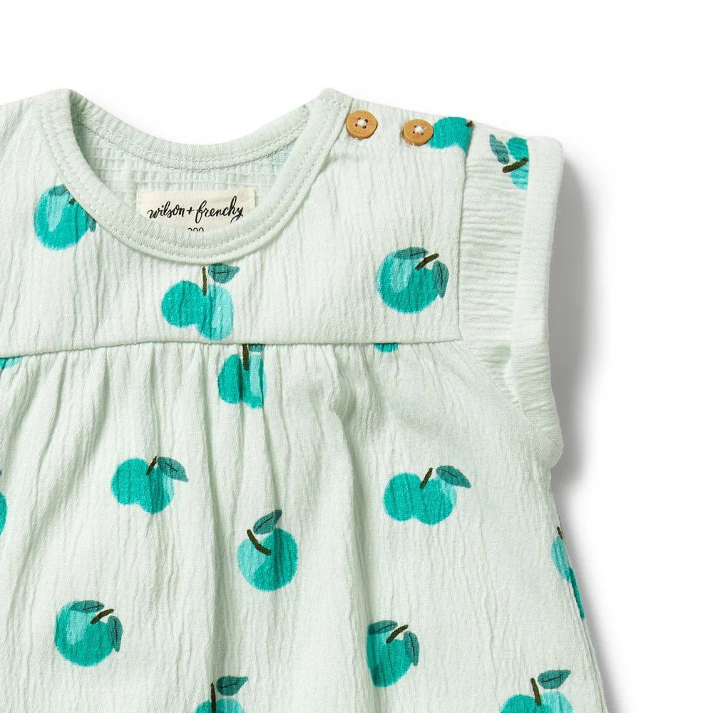 Apple Papple Organic Growsuit - Aster & Ruby