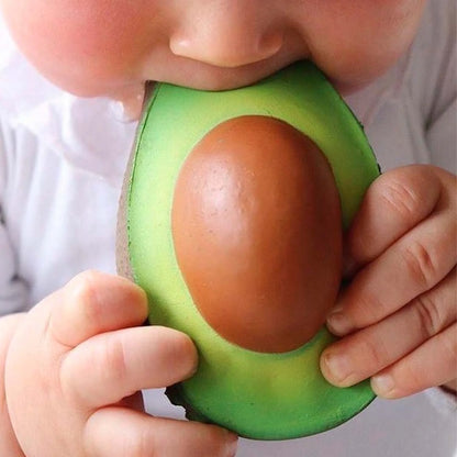 Oli & Carol Baby Teether - Arnold the Avocado