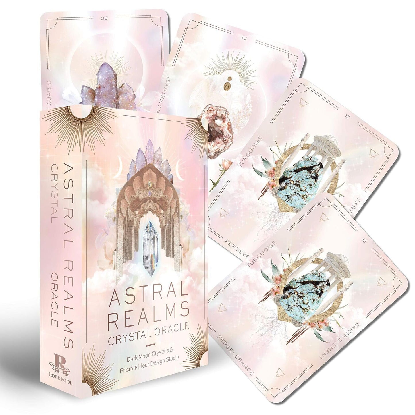 Astral Realms Crystal Oracle Cards-Aster & Ruby