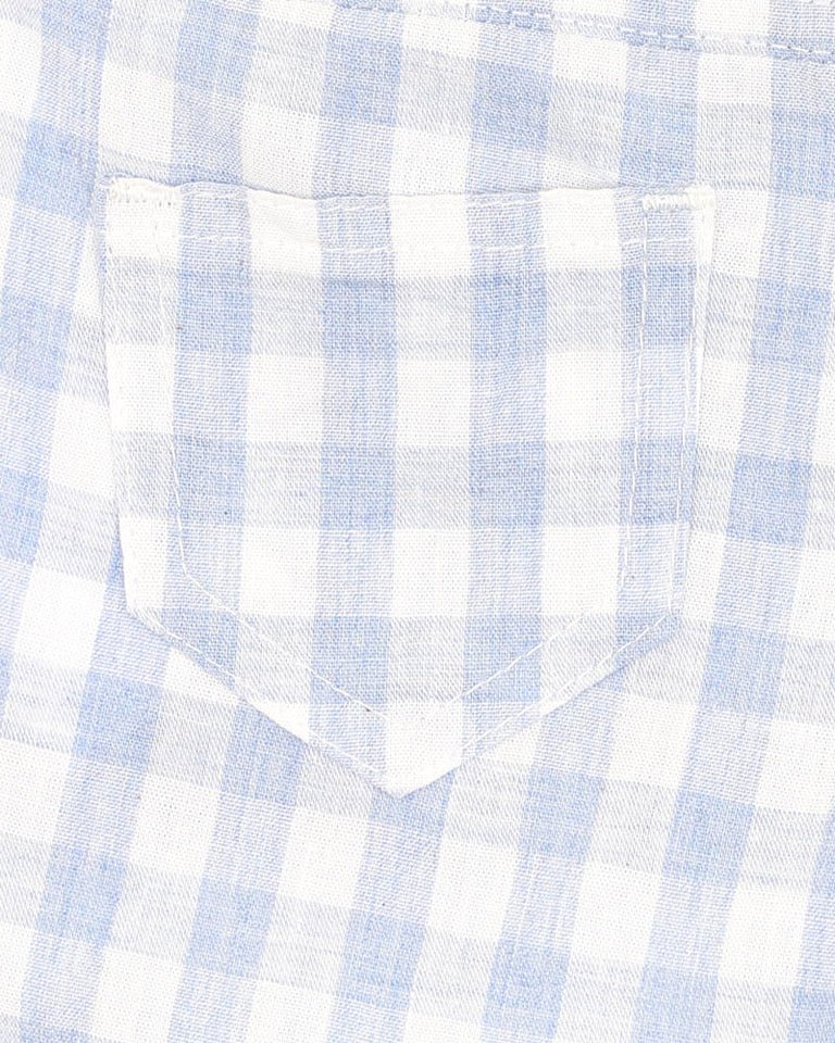 AXEL CHECK SHORTS - Aster & Ruby
