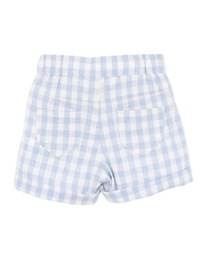 AXEL CHECK SHORTS - Aster & Ruby