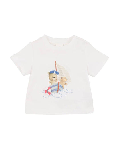AXEL FRIENDS IN BOAT ORGANIC TEE - Aster & Ruby