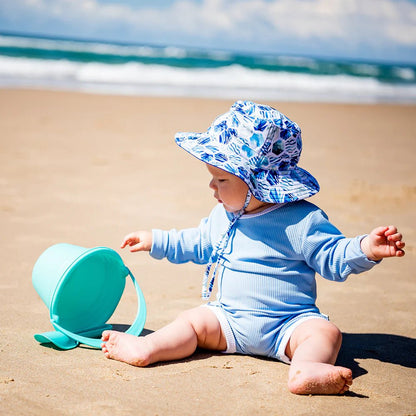 Azure Swim Hat - Aster & Ruby