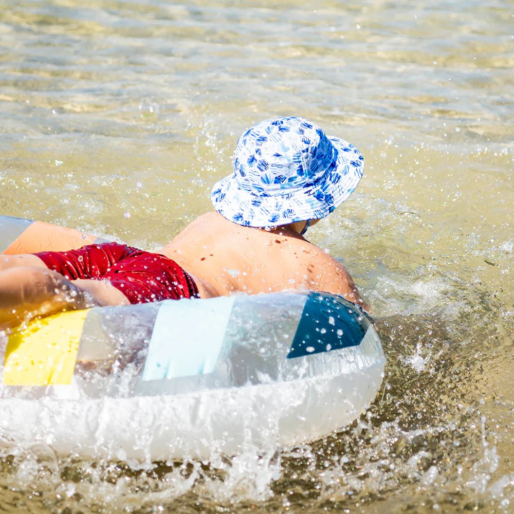 Azure Swim Hat - Aster & Ruby