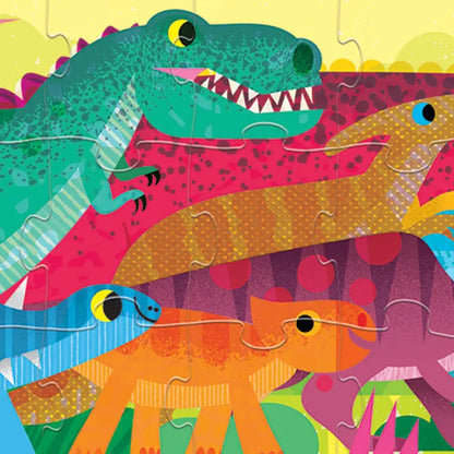 Super Duper Long Puzzle 60 Pc Dino World