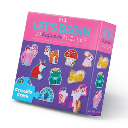 Let's Begin 2pc Puzzles Unicorn