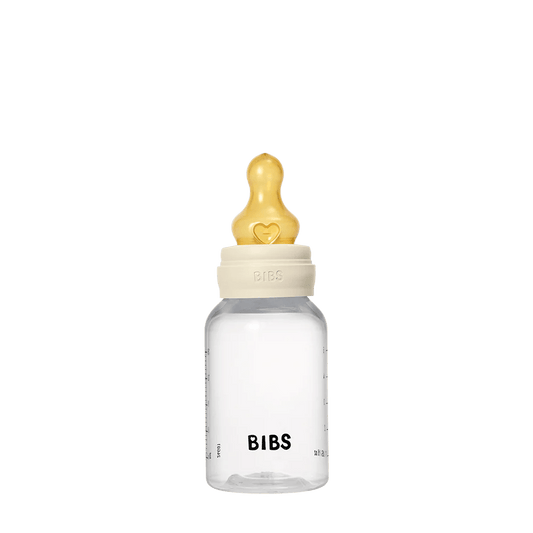 Baby Bottle Latex 150ml Slow Flow Ivory - Aster & Ruby