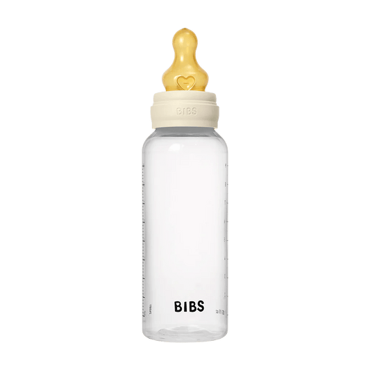 Baby Bottle Latex 270ml Medium Flow Ivory - Aster & Ruby