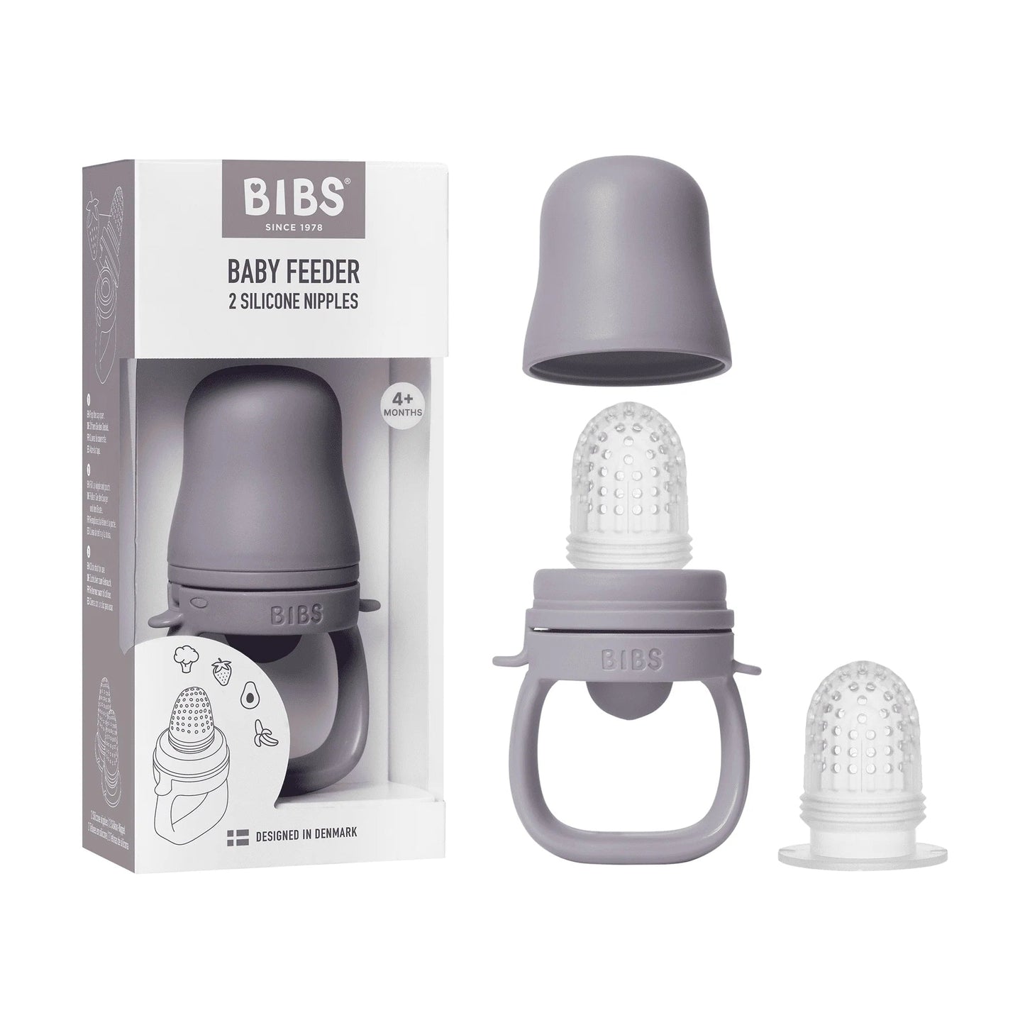 Baby Feeder - Fossil Grey - Aster & Ruby