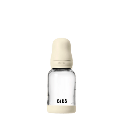 Baby Glass Bottle Set 120ml Latex Ivory - Aster & Ruby