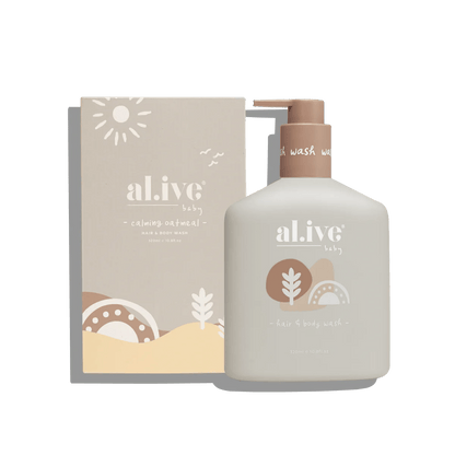 Baby Hair & Body Wash Calming Oatmeal - Aster & Ruby