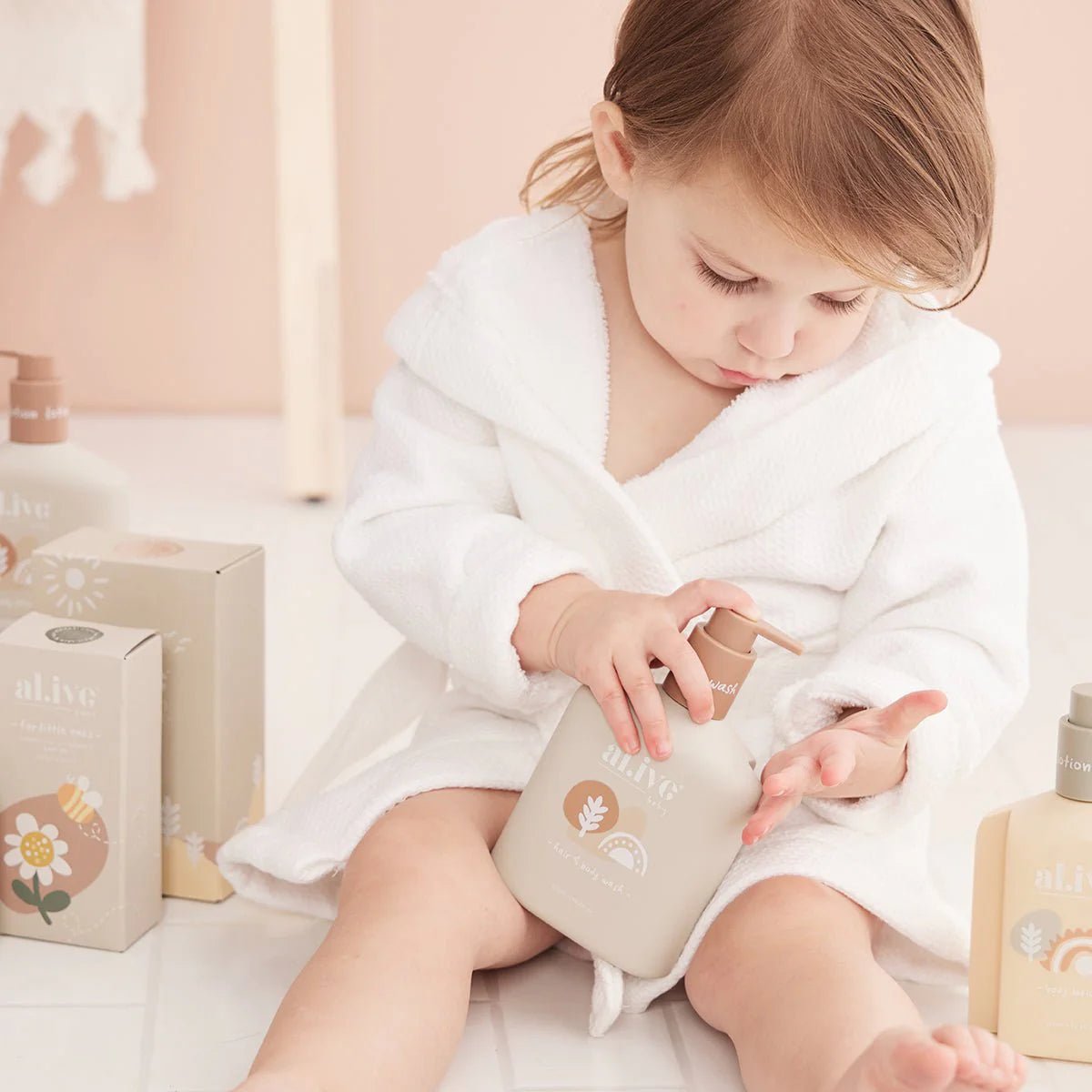 Baby Hair & Body Wash Calming Oatmeal - Aster & Ruby