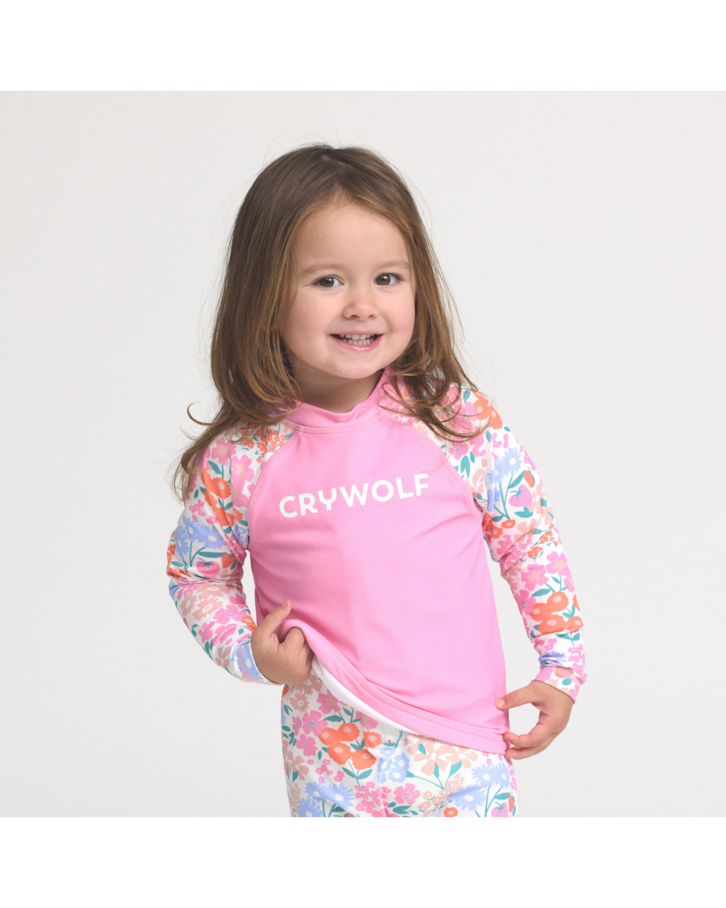 Baby Rash Vest Berry Garden - Aster & Ruby