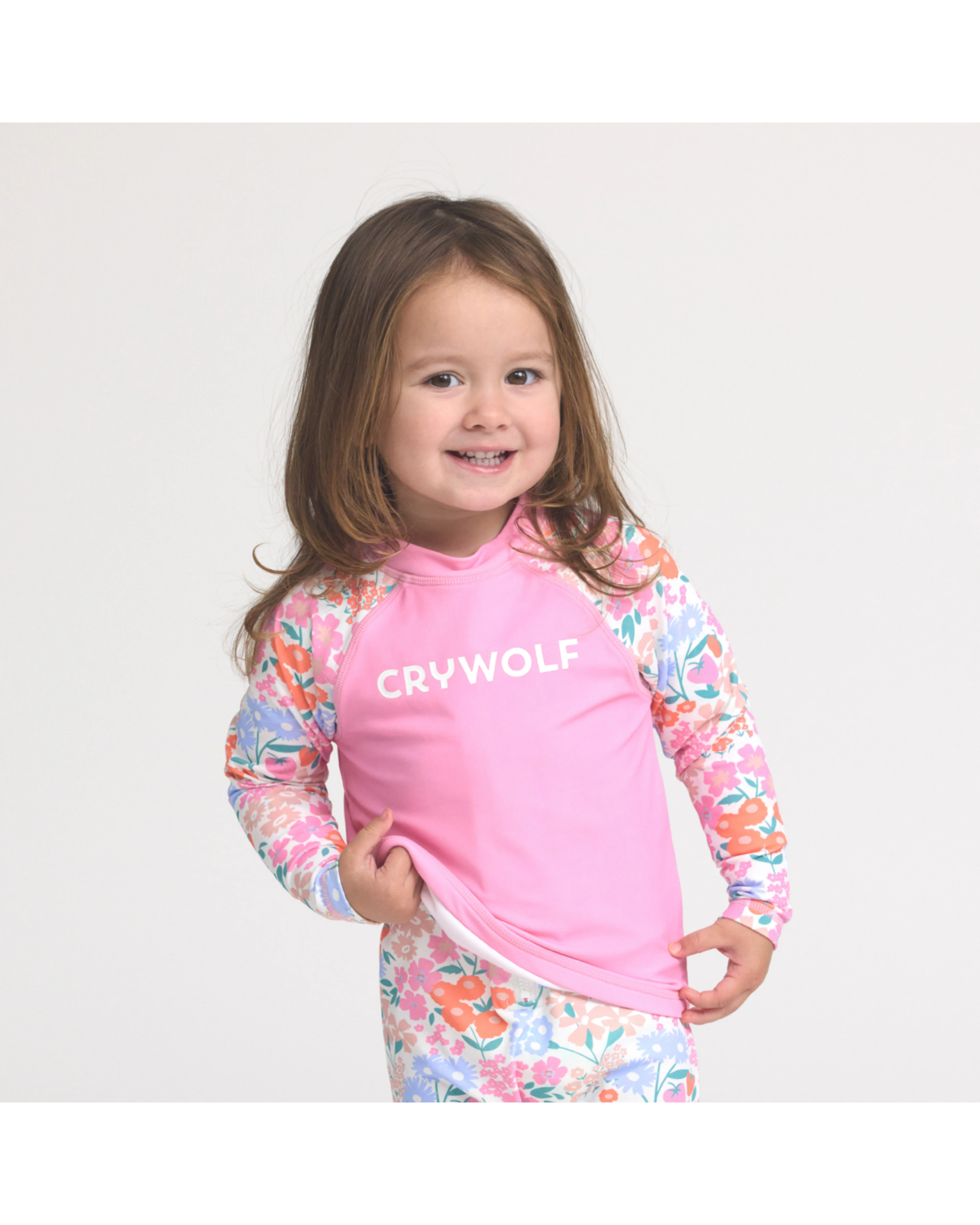 Baby Rash Vest Berry Garden - Aster & Ruby