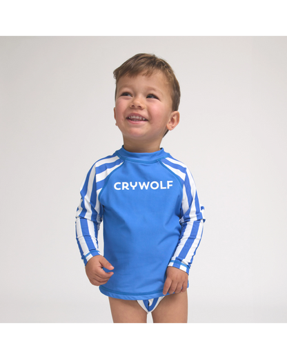 Baby Rash Vest Deep Sea Stripe - Aster & Ruby