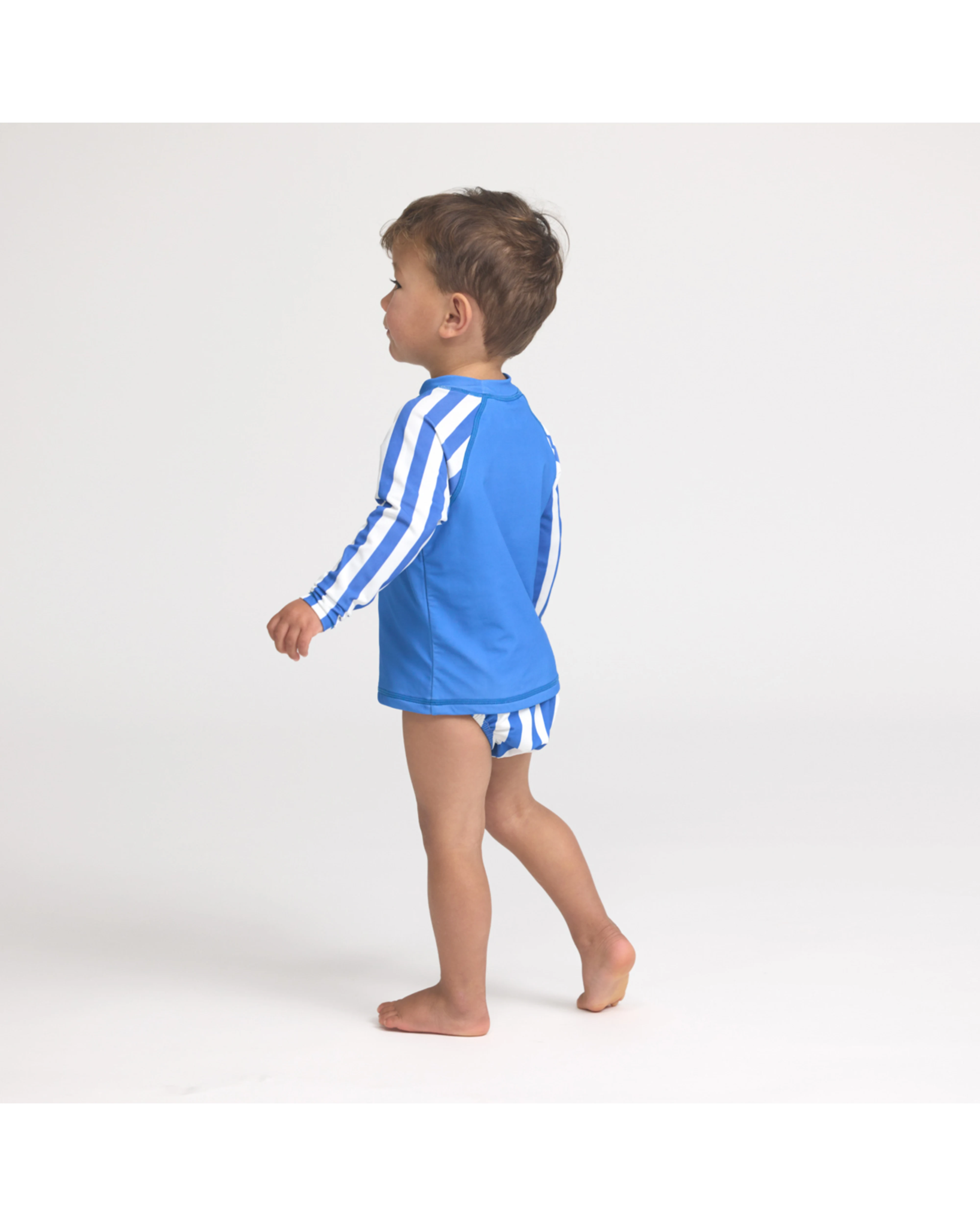 Baby Rash Vest Deep Sea Stripe - Aster & Ruby