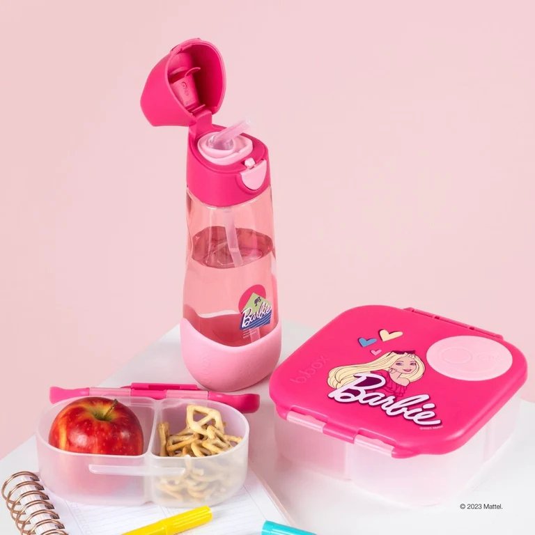 Barbie x Tritan Drink Bottle 600ml-Aster & Ruby