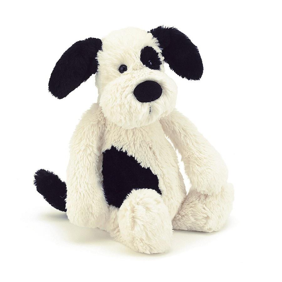 Bashful Black & Cream Puppy - Aster & Ruby