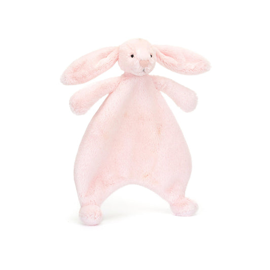 Bashful Pink Bunny Comforter - Aster & Ruby