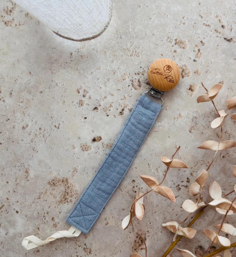 Cotton & Beech Wood Dummy Clip