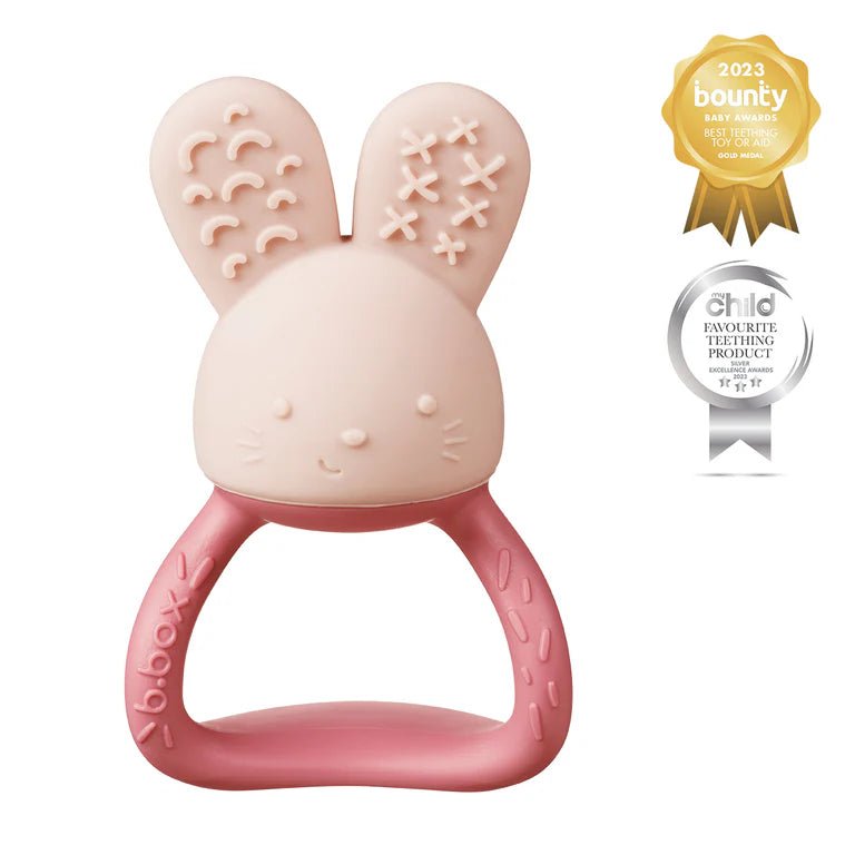 b.box Chill & Fill Teether - Blush - Aster & Ruby