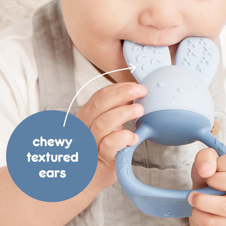 b.box Chill & Fill Teether - Lullaby Blue - Aster & Ruby