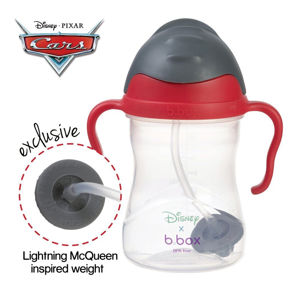 b.box Disney Sippy Cup Lightening McQueen-Aster & Ruby