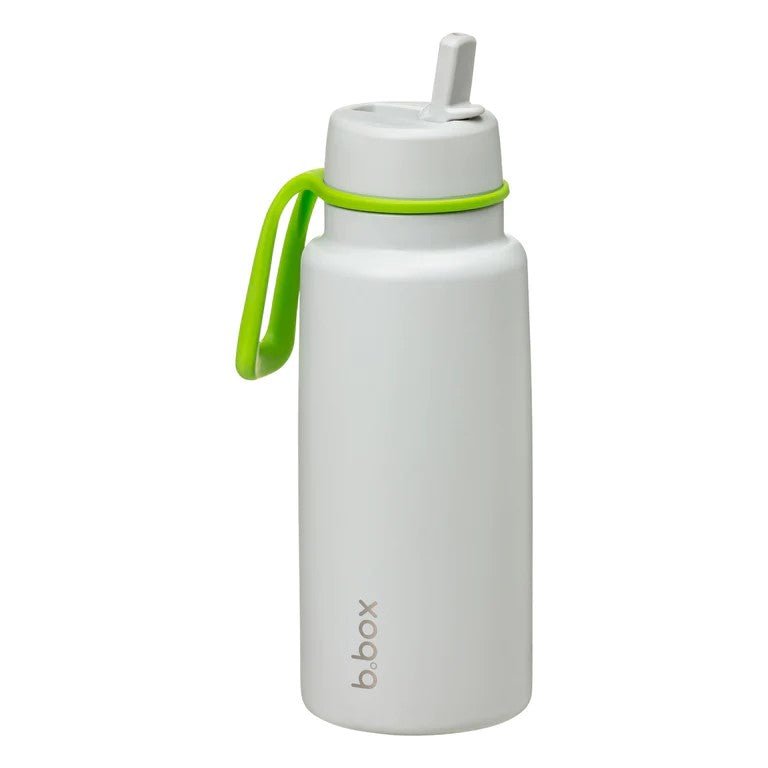 b.box Insulated Flip Top 1 Litre Bottle Lime Time - Aster & Ruby