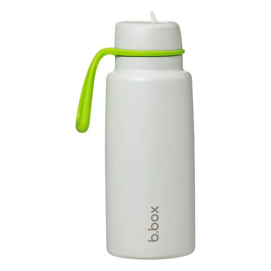 b.box Insulated Flip Top 1 Litre Bottle Lime Time - Aster & Ruby