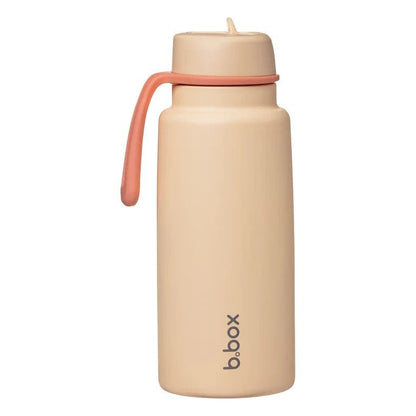 b.box Insulated Flip Top 1 Litre Bottle Melon Mist - Aster & Ruby