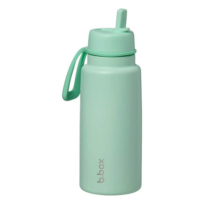 b.box Insulated Flip Top 1 Litre Bottle - Spearmint - Aster & Ruby