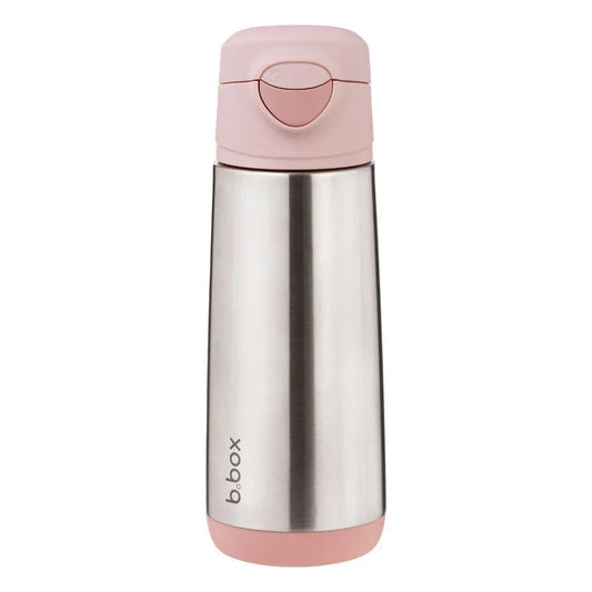 b.box Insulated Sport Spout 500ml - Blush Crush - Aster & Ruby