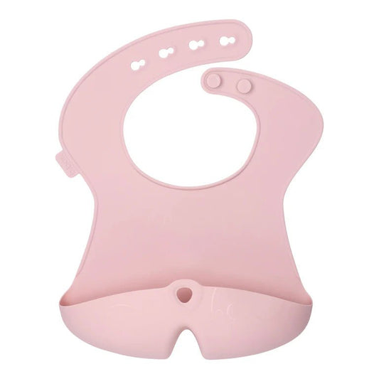 b.box Silicone Bib - Blush - Aster & Ruby