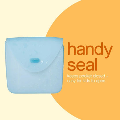 b.box Silicone Lunch Pocket - Ocean - Aster & Ruby