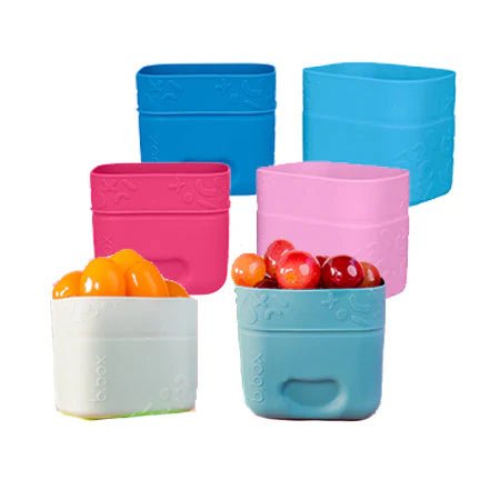 b.box Silicone Snack Cup-Aster & Ruby